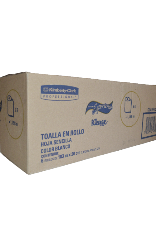 Toalla en rollo Kleenex Experience 6/180 mts