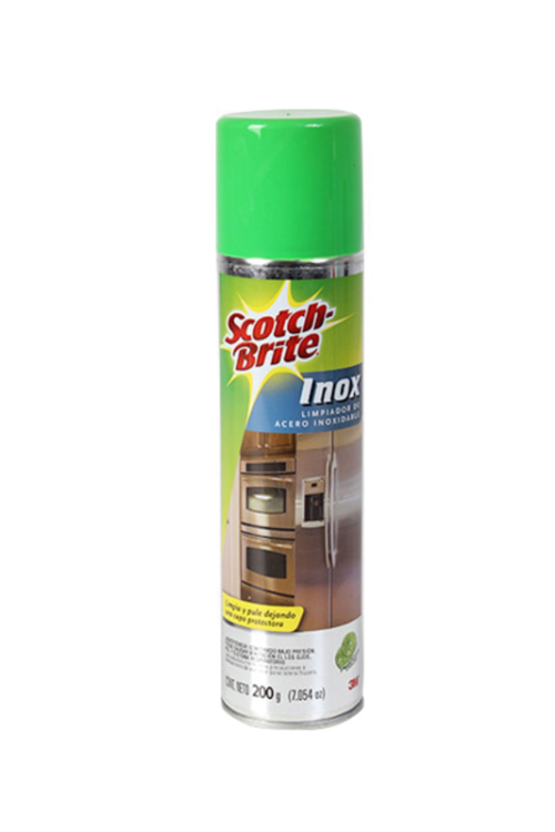 Limpiador Scotch Brite Inox para acero y metales 200 g