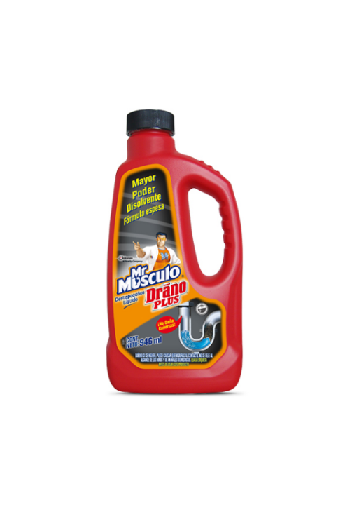 Destapa caños liquido Drano Mr. Músculo 946 mls