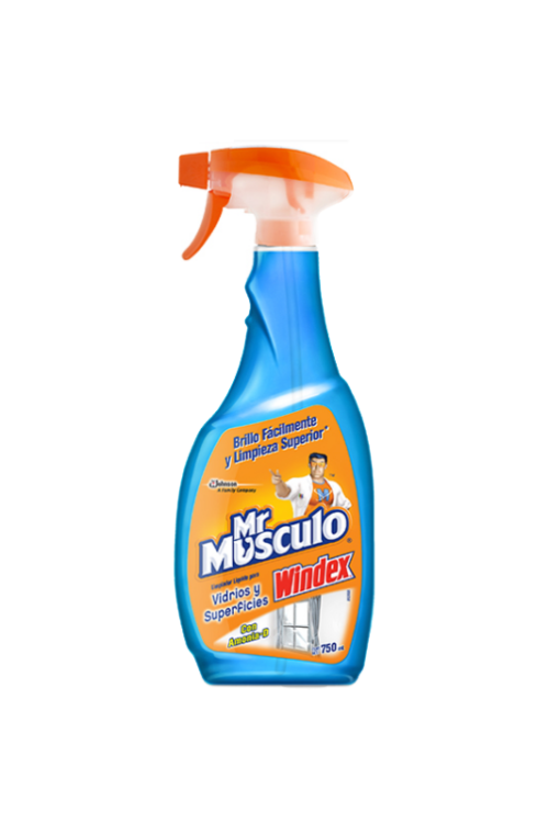 Mr. Músculo Windex vidrios y superficies 750 mls